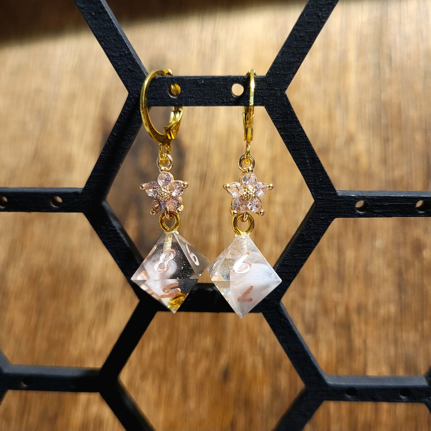 Fae's Blessing Dice Earrings