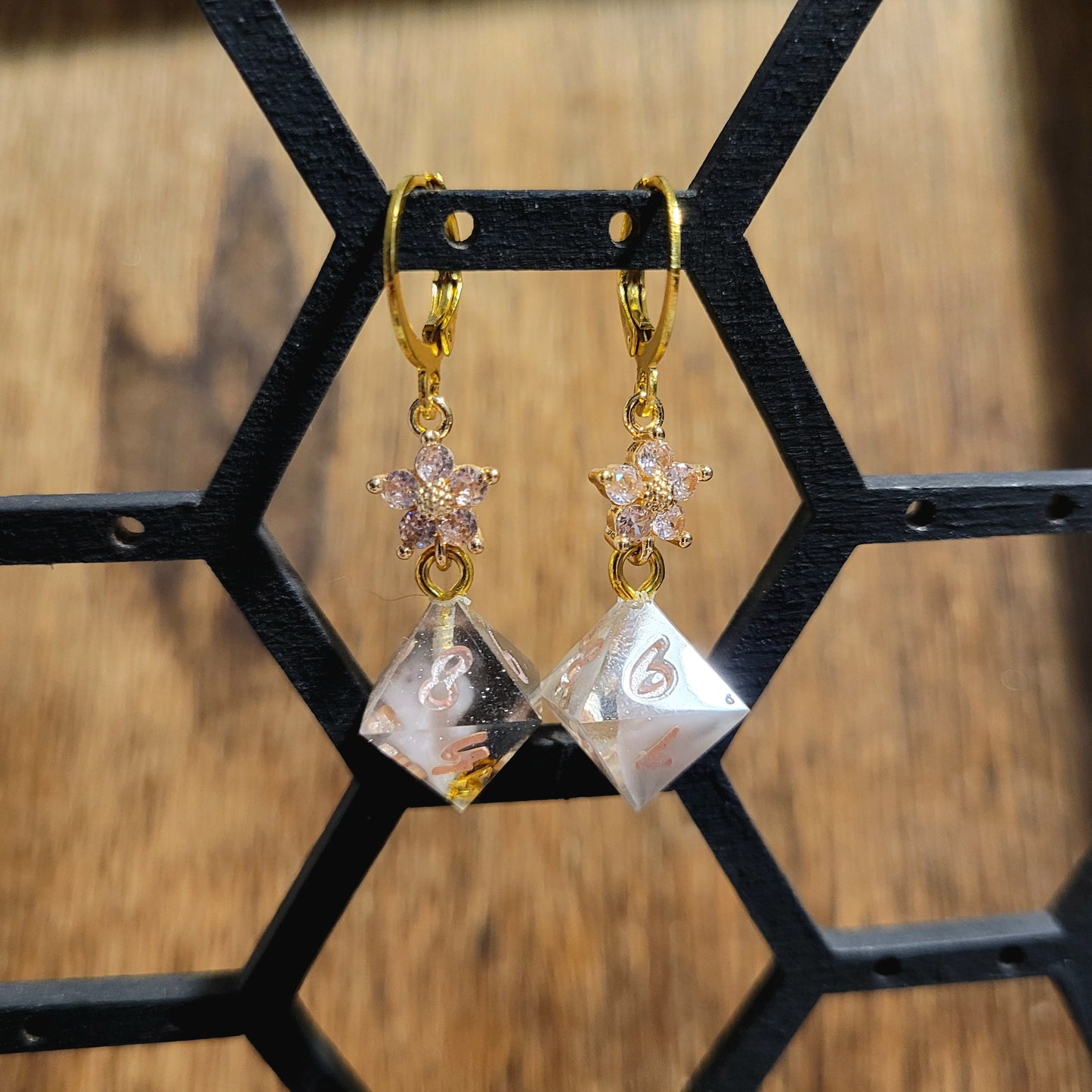 Fae's Blessing Dice Earrings