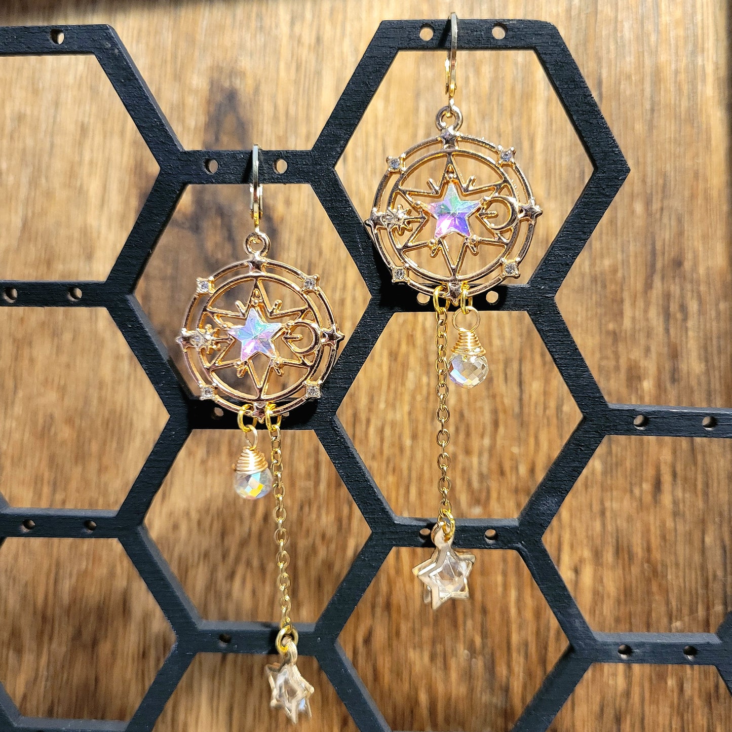 Celestial Compass Earrings