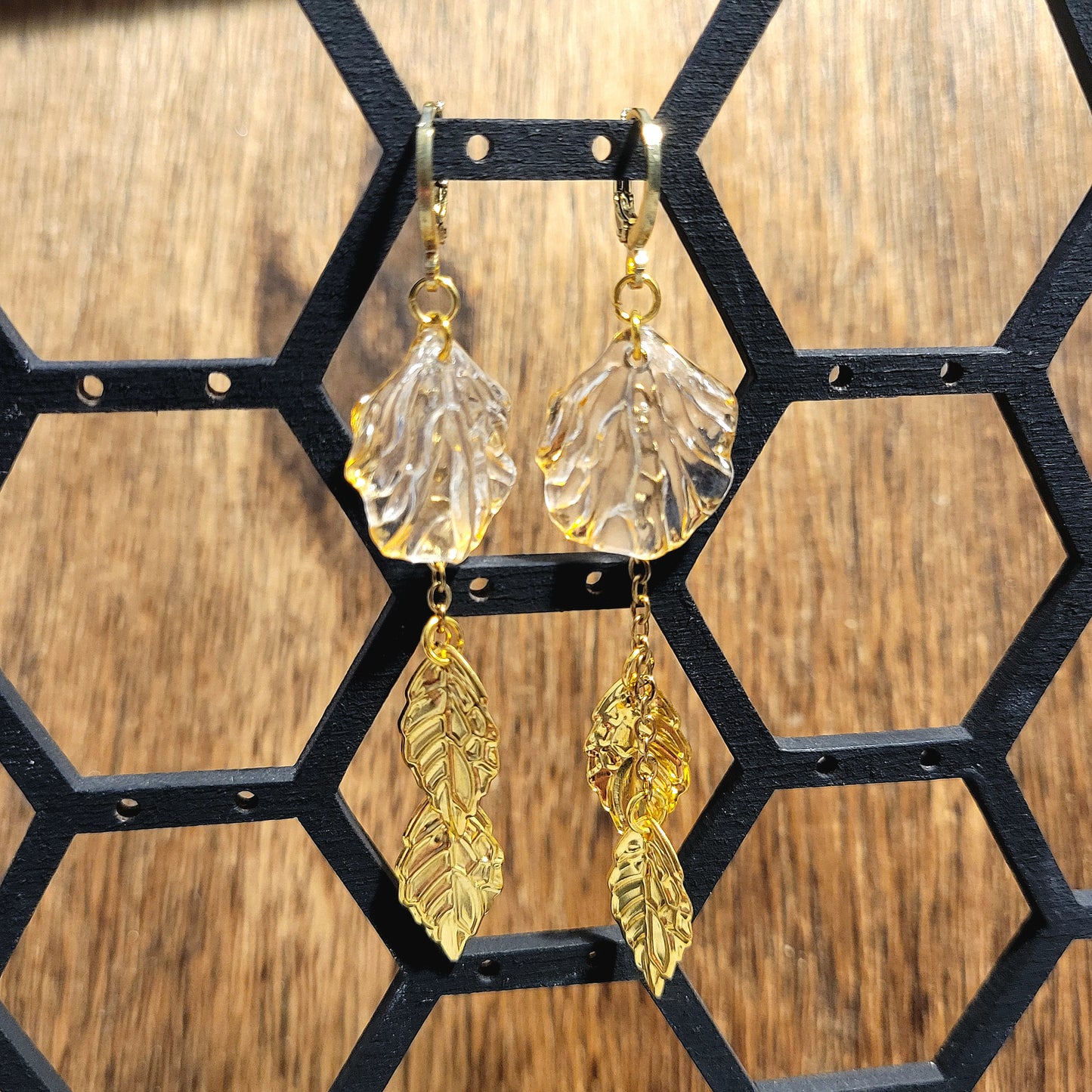 Gilded Autumn Earrings