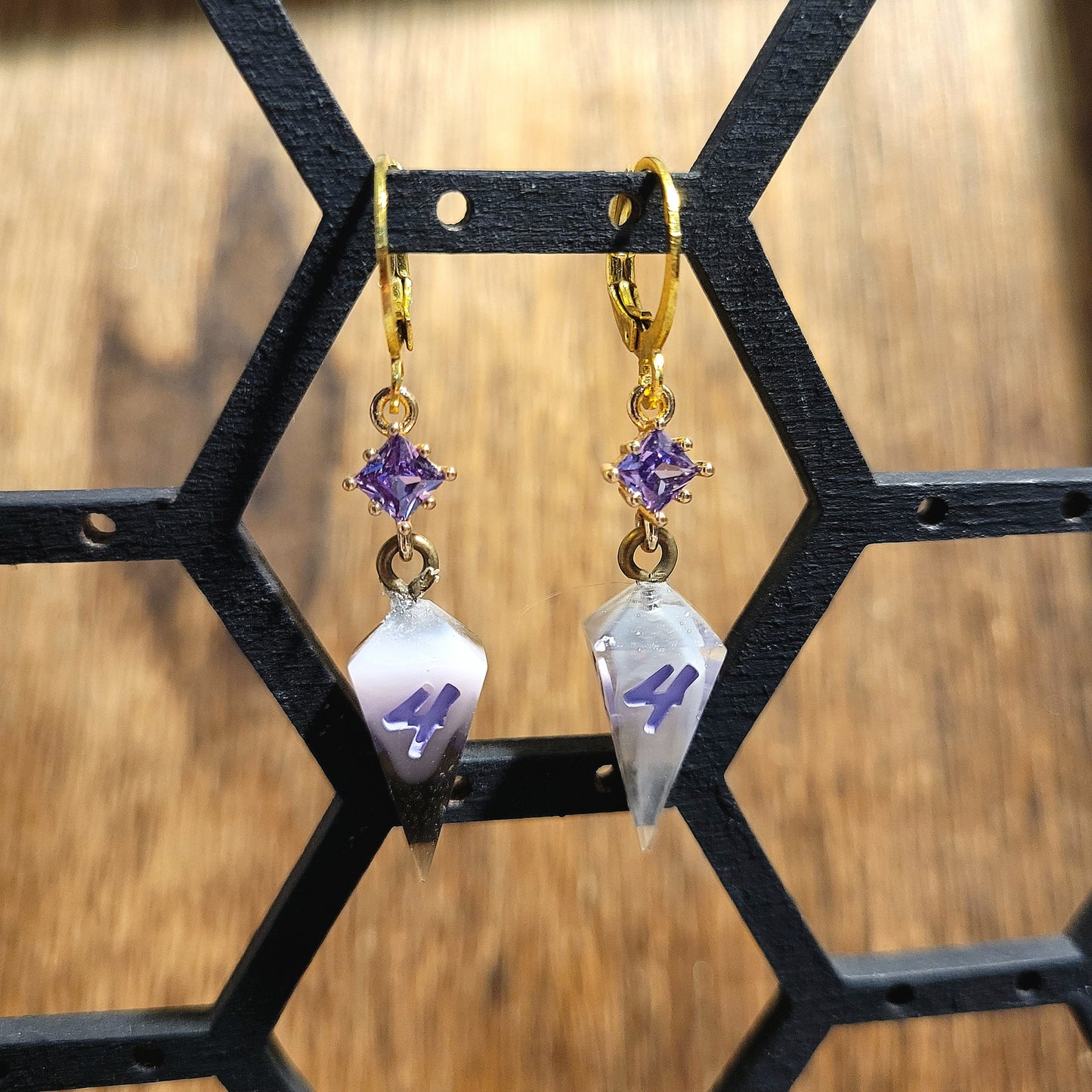 Fae's Curse Dice Earrings