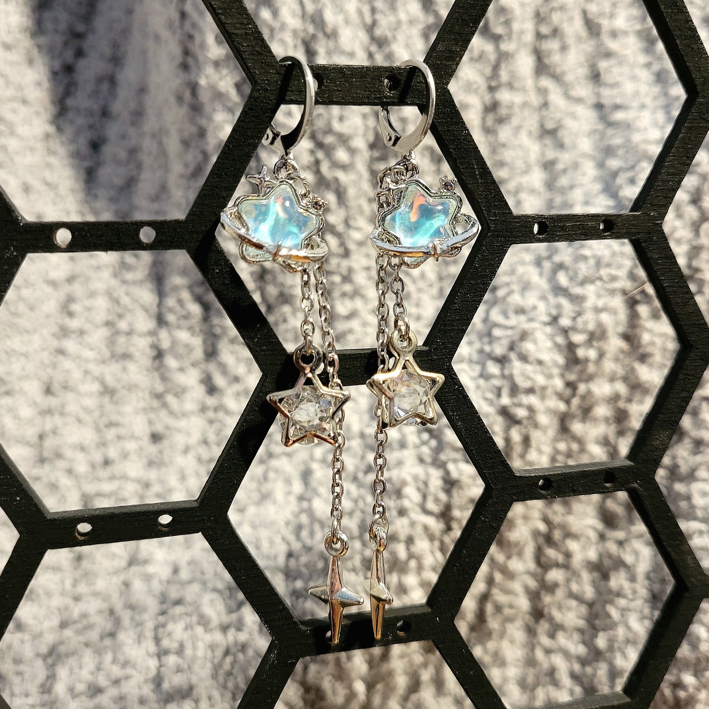 Stardrop Earrings (Silver)