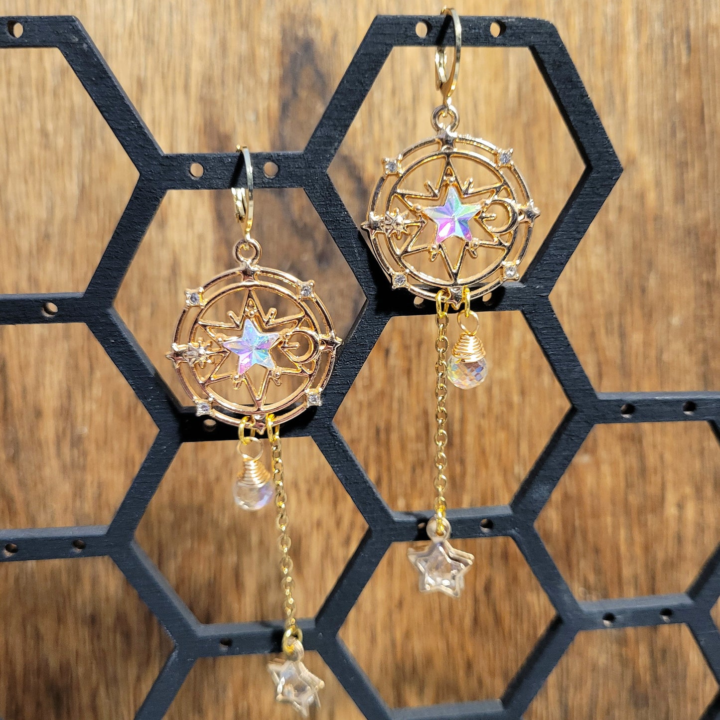 Celestial Compass Earrings