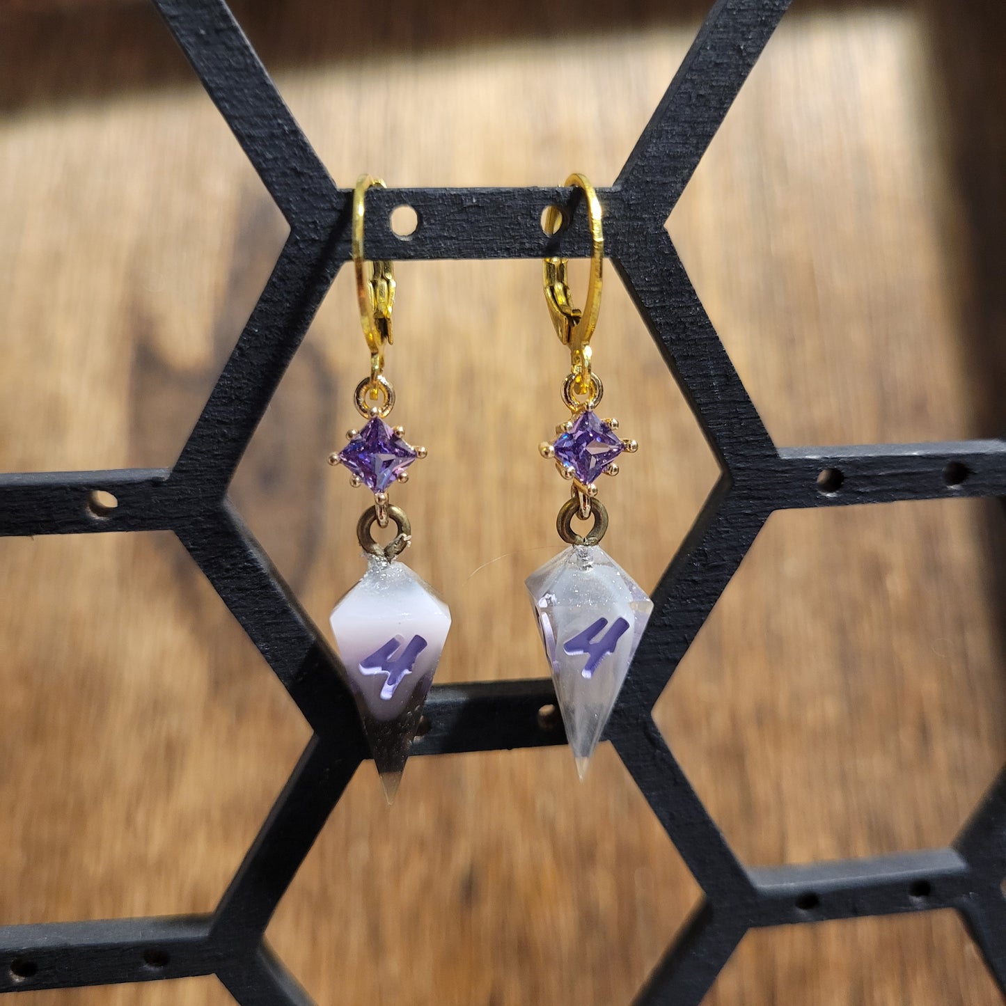 Fae's Curse Dice Earrings