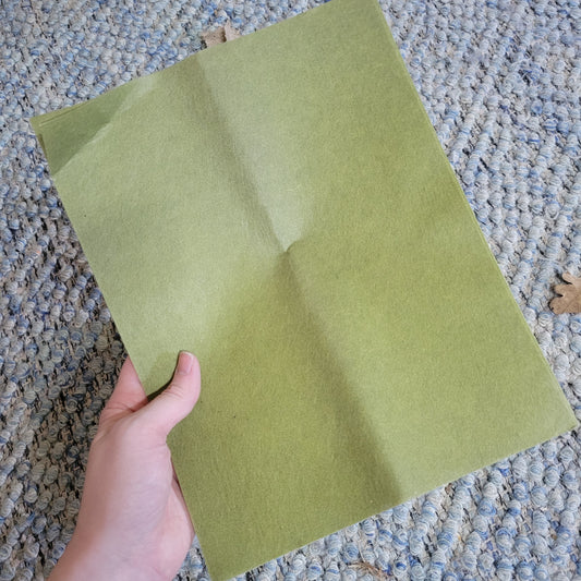 10pcs Green Zona (30 micron) Sheets