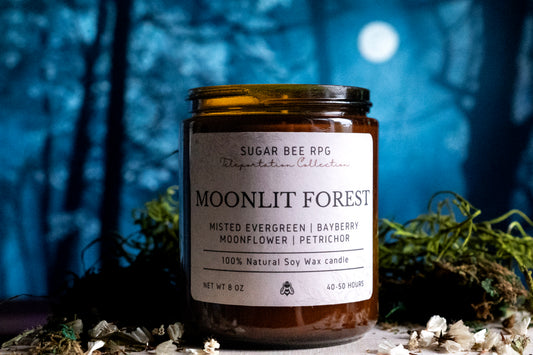 Moonlit Forest Candle