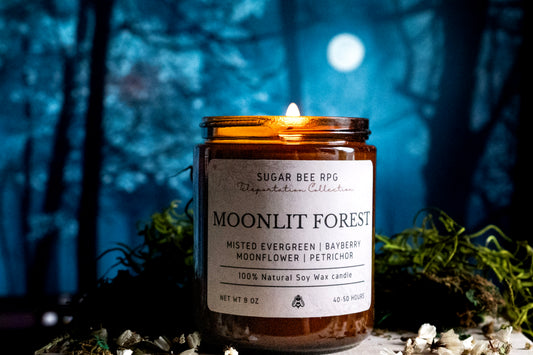 Moonlit Forest Candle