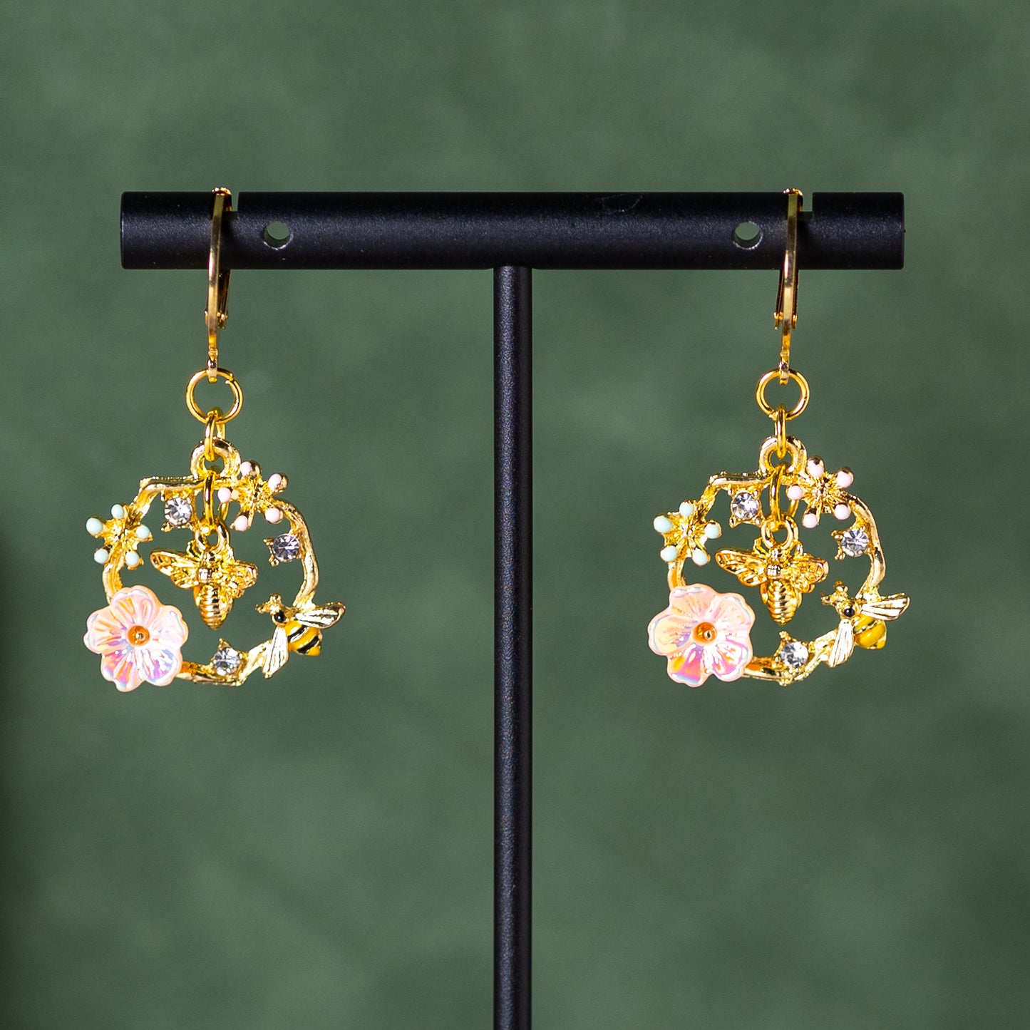 Bee's Blessing (Pink) Earrings