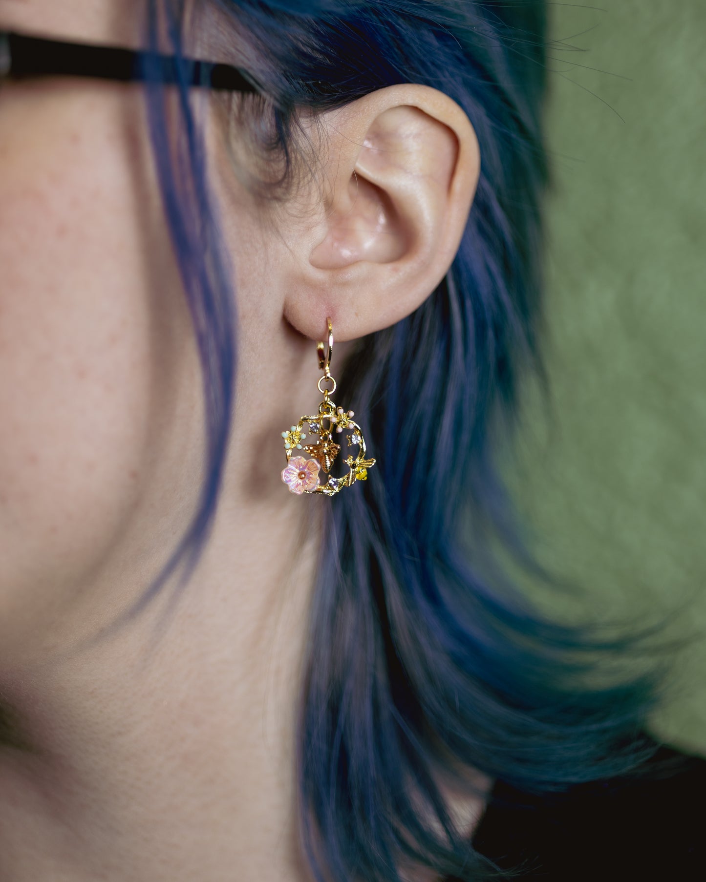 Bee's Blessing (Pink) Earrings