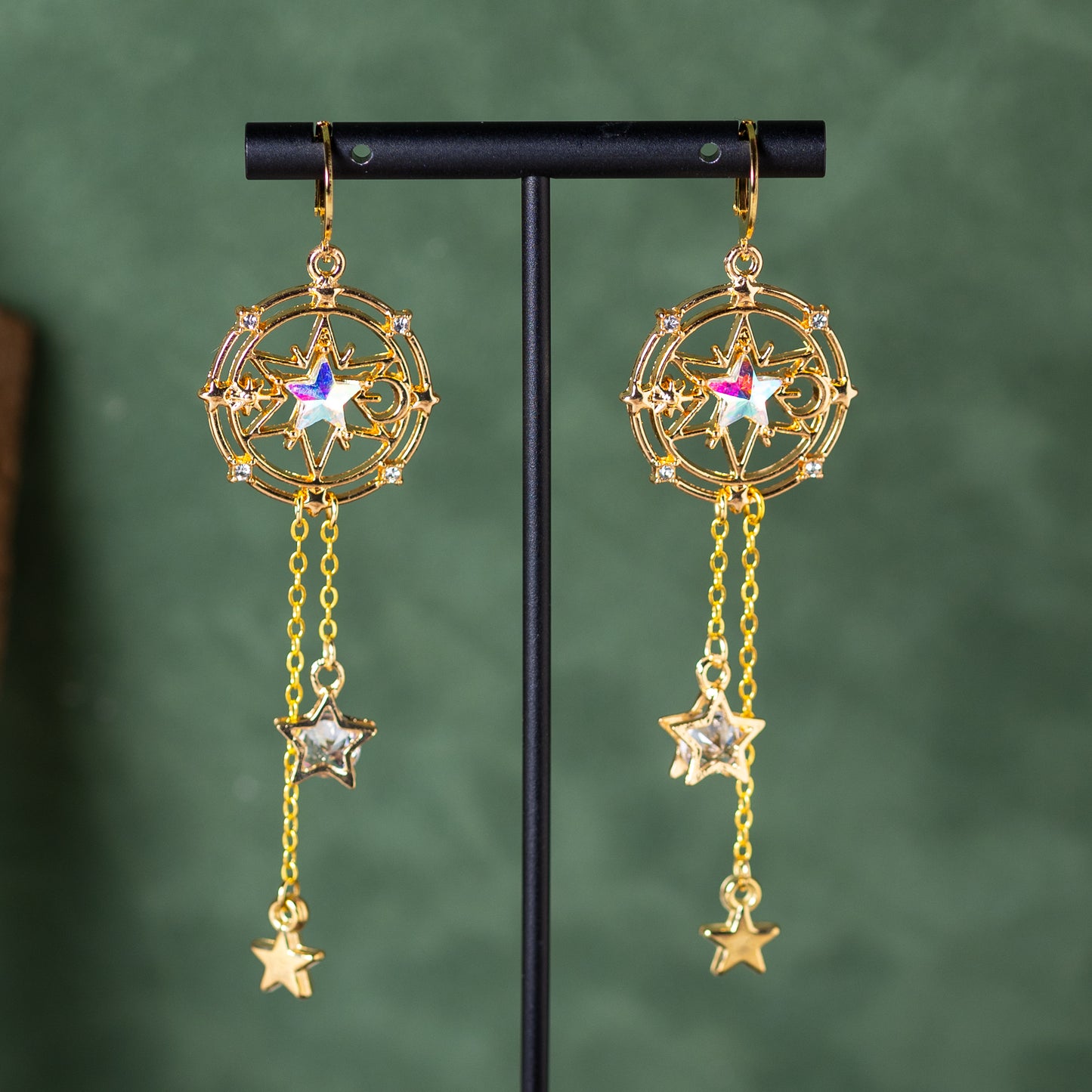 Celestial Compass Earrings