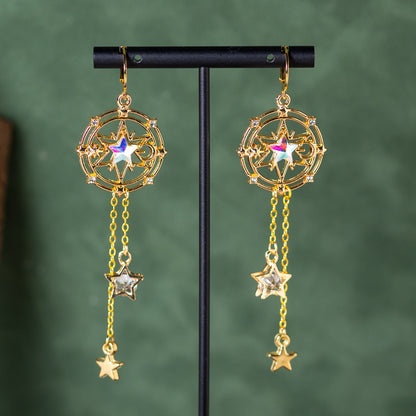Celestial Compass Earrings