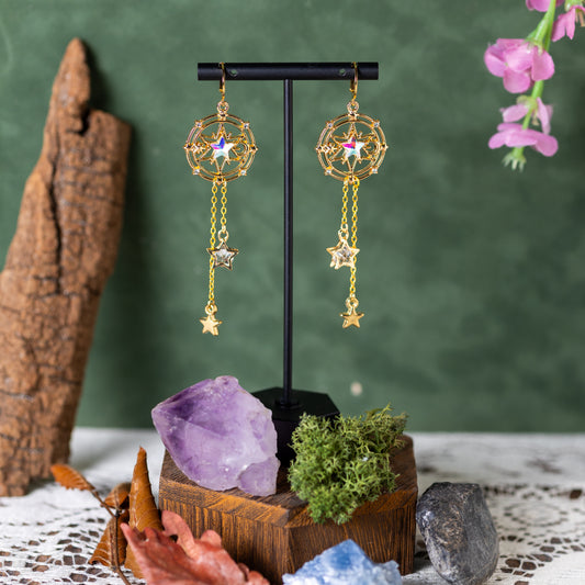 Celestial Compass Earrings