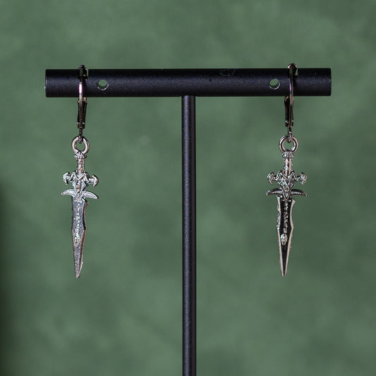 Frostbourne (Gunmetal) Earrings