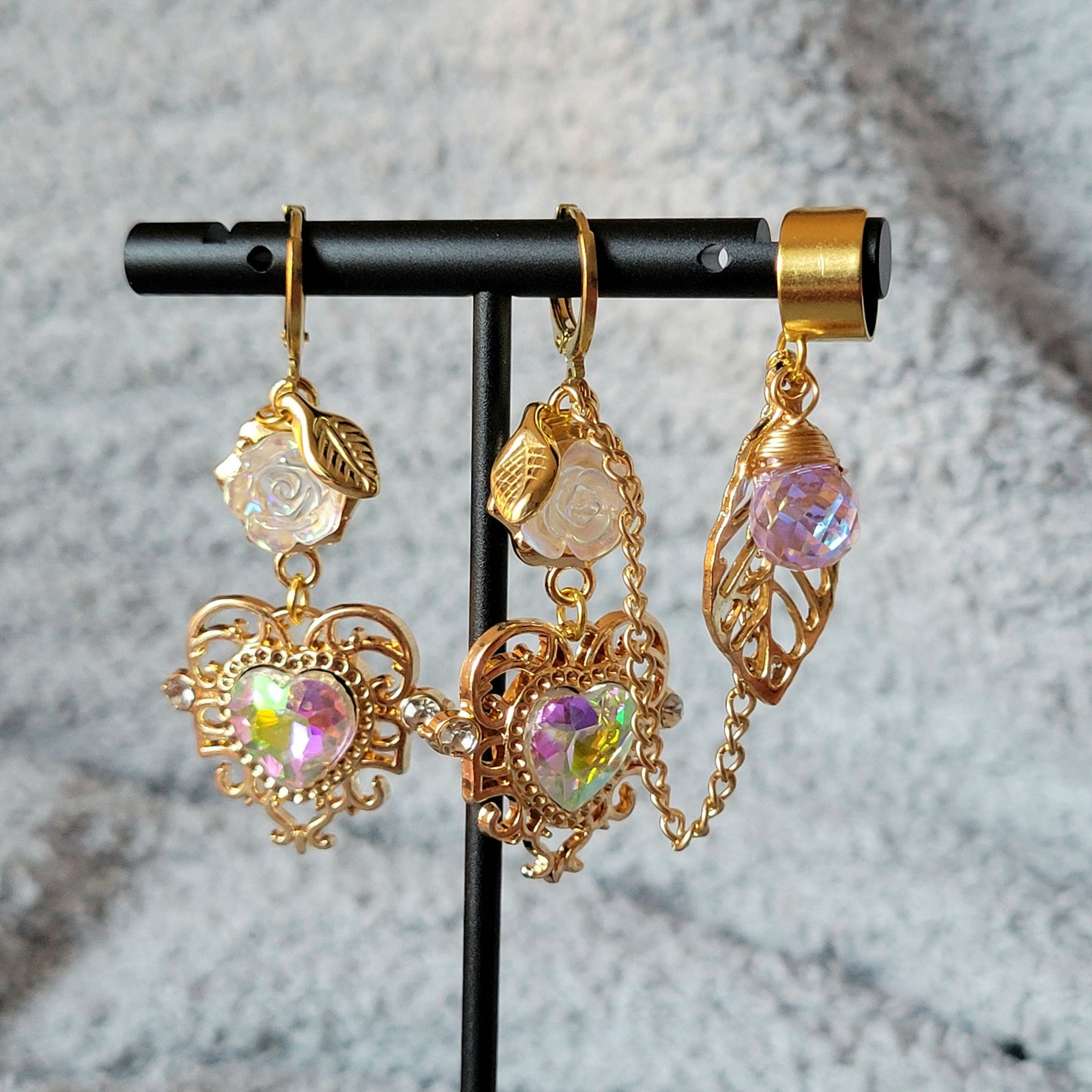 Lover's Garden Ear Cuff Earrings