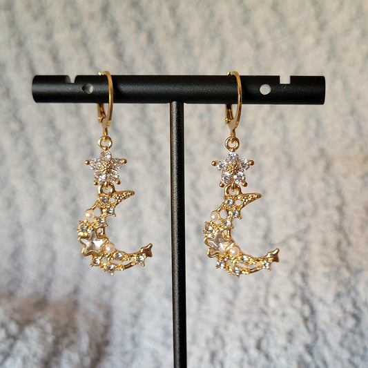 Lunar Bloom Earrings