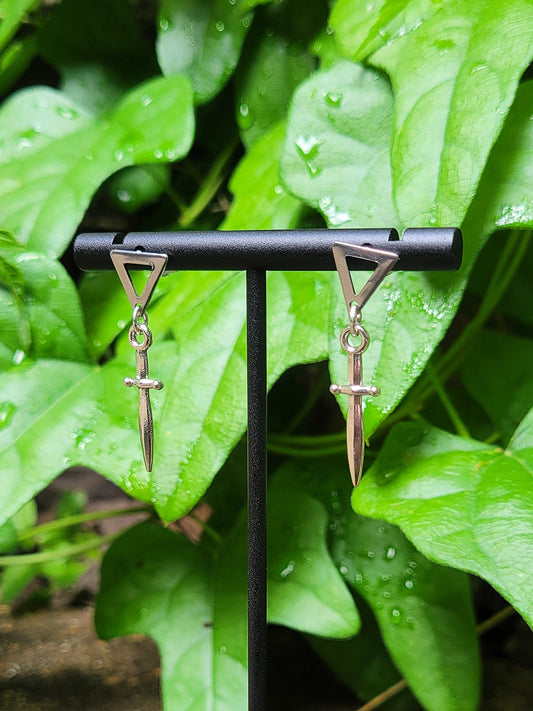 Mini Dagger Earrings