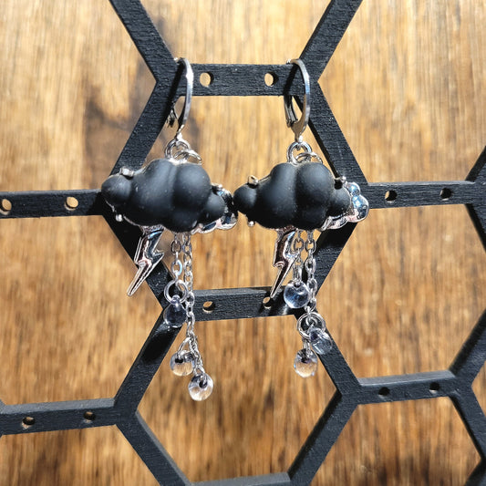 Storm at Midnight Earrings