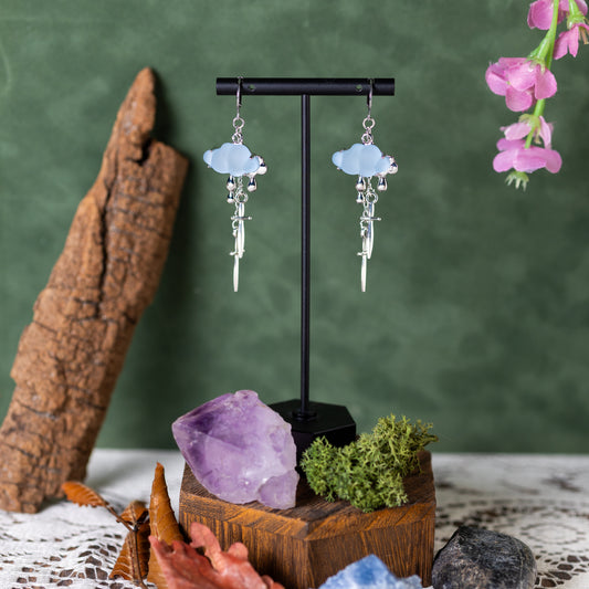 Cloud of Daggers (Dusk) Earrings