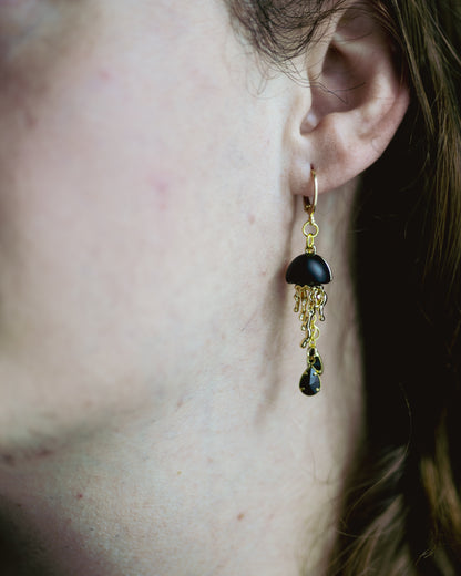 New Moon Jellies Earrings