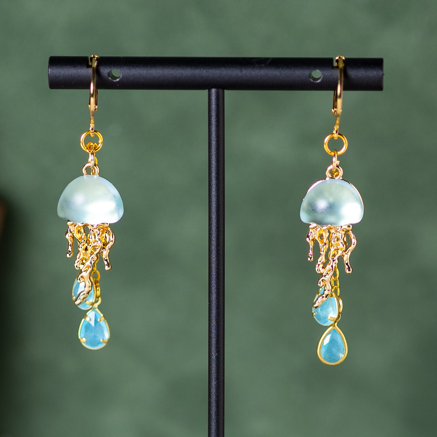 Blue Moon Jellies Earrings