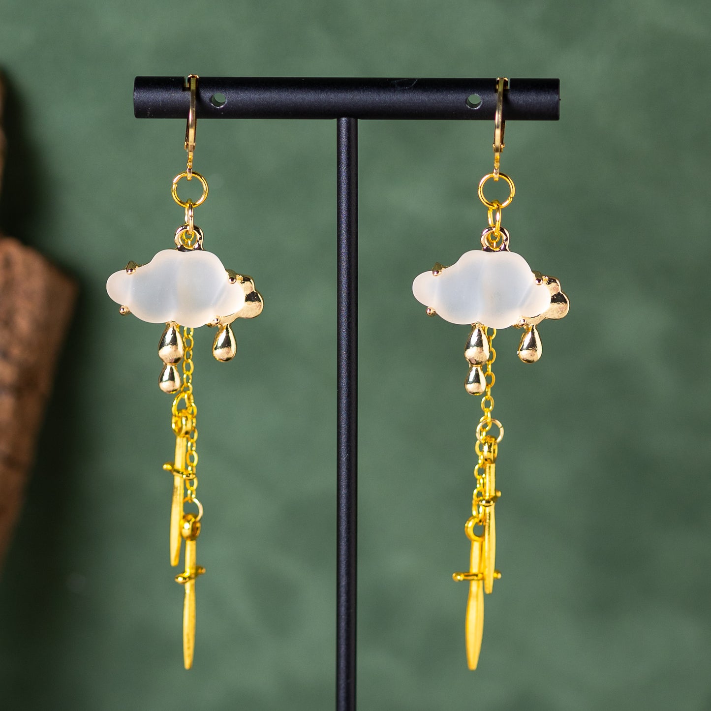 Cloud of Daggers (Golden Hour) Earrings