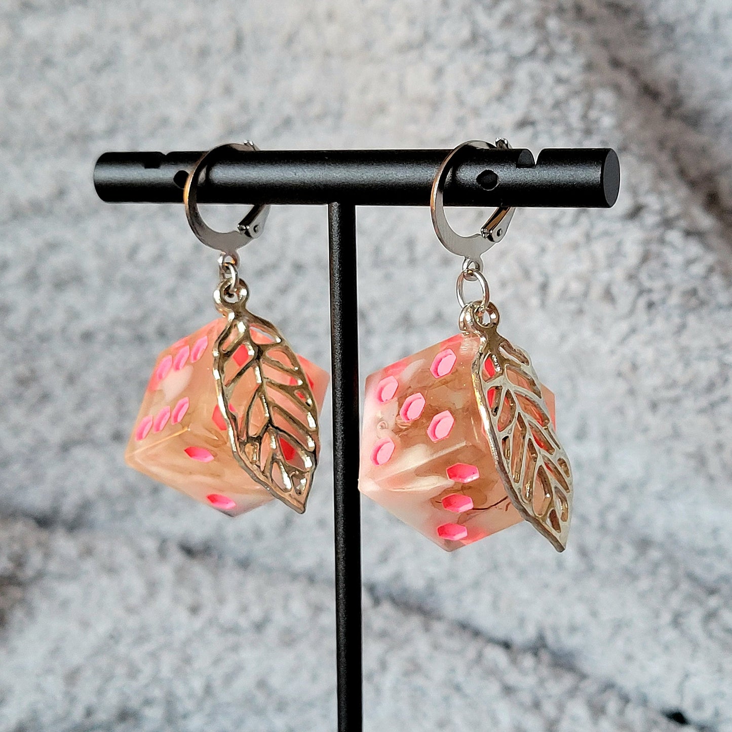 Serpentine Bliss Dice Earrings