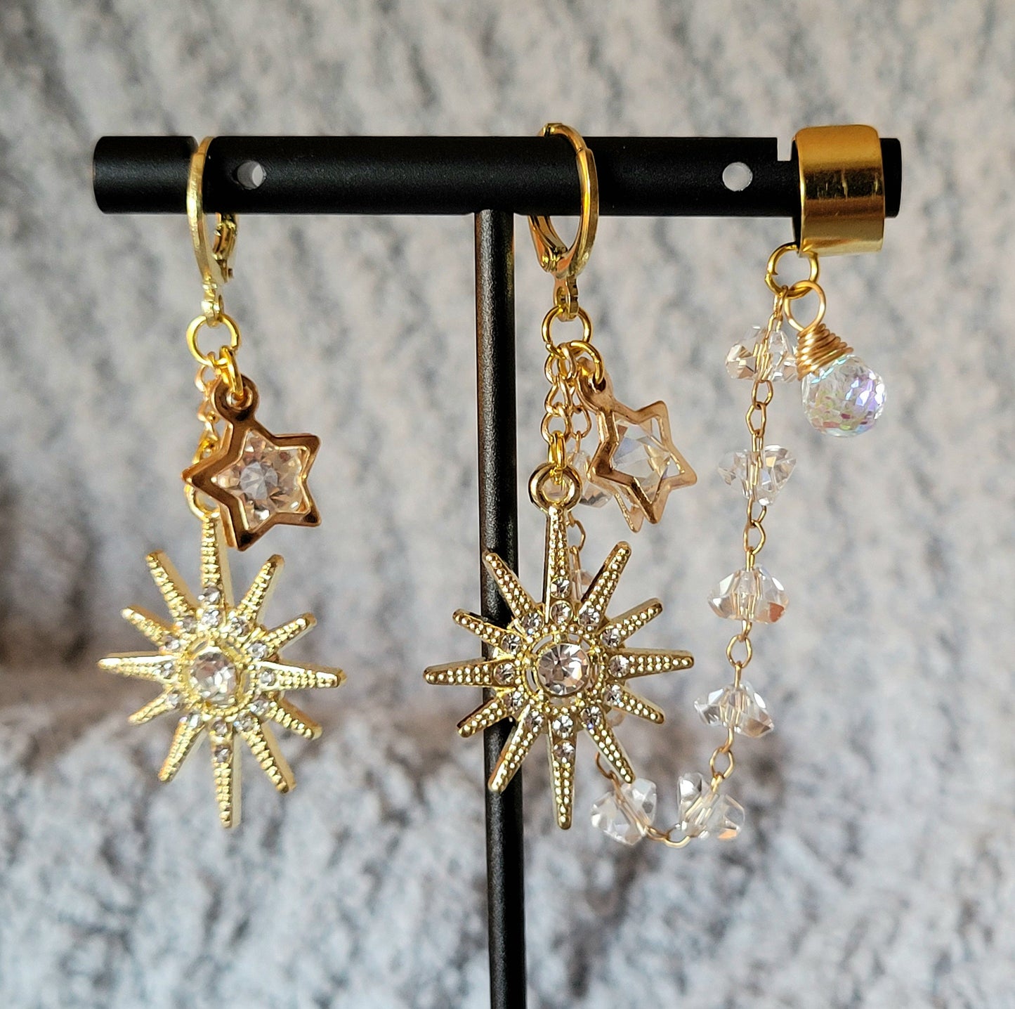 Starfall Ear Cuff Earrings